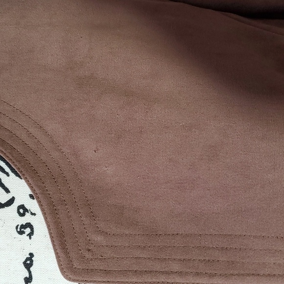 Orvis- Womens Light brown Open Blazer/ Suit Coat Suede front slip pockets Sz.12 - Picture 4 of 6